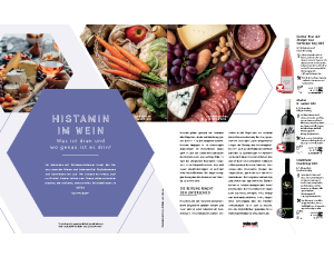 Weinjournal Herbst 2023 Histamin im Wein